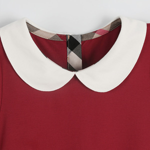Vestido Informal de Verano <span class=keywords><strong>para</strong></span> Niñas, Cómodo y Transpirable, 95% Algodón, Estilo Línea A, Hasta la Rodilla, de Manga Corta, <span class=keywords><strong>para</strong></span> <span class=keywords><strong>Fiestas</strong></span> - Product Image 3
