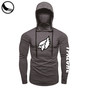 Felpa con cappuccio <span class=keywords><strong>Anime</strong></span> in bianco per bambini invernali di alta qualità a due toni con scaldacollo - Product Image 1