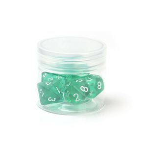Caja de Almacenamiento de Plástico Hecha a Mano, en Forma de Cilindro, Protectora para Dados, para Amantes de los Juegos, Decoración, Manualidades y Regalos - Product Image 2