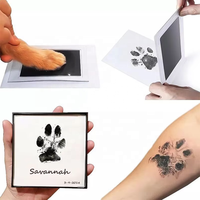 Kit d'empreintes de pattes sans encre 2025 – Le meilleur tampon encreur sans dégâts pour empreintes de pattes de chien, idéal pour les cadeaux commémoratifs pour animaux de compagnie