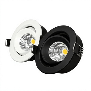 Downlight Ajustable Inclinable de Aluminio, Downlight LED de 7W, Downlight Regulable Triac, 2000-3000K - Product Image 1