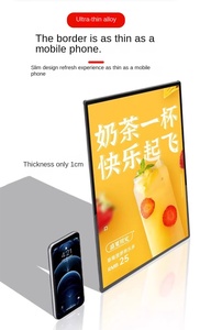 <span class=keywords><strong>Menu</strong></span> Light Box für Restaurants-LED-Werbe display mit Hintergrund beleuchtung und austauschbaren Plakaten-Perfekt für Cafés Fast-Food-Geschäfte - Product Image 5