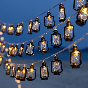 Impermeabile da campeggio all'aperto decorazione musulmana Ramadan Retro luci a stringa lampada a cherosene per casa giardino giardino giardino <span class=keywords><strong>tenda</strong></span> interna - Product Image 1