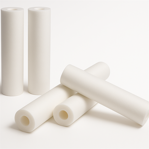 Cartucho de filtro soplado en fusión de polipropileno de 10 pulgadas de alta calidad, compuesto Premium, precio competitivo, piezas de filtro de agua comercial - Product Image 1