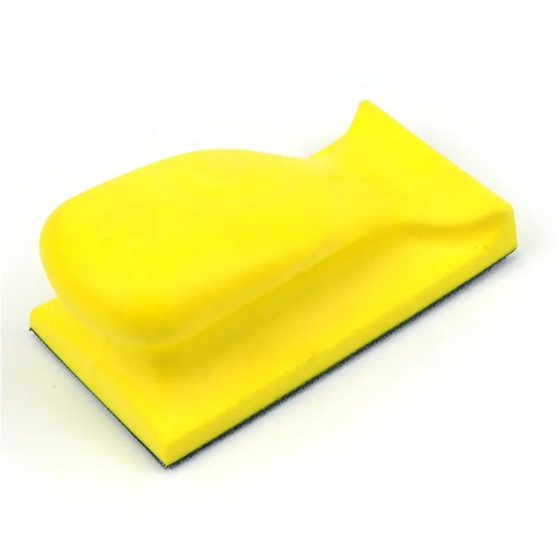 PU Foam abrasive block polishing pad flexible sanding block for sand paper and sanding disc