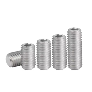 Stainless Steel Hex Socket Stainless Steel <strong>Wood</strong> <strong>Screws</strong> Flat Head Style Slotted Set <strong>Screw</strong> - Product Image 2