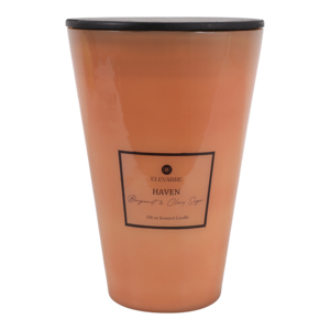 ELEVARRE Haven Scented <b>Candle</b> 128 Oz Bergamot Clary Sage Fragrance - Product Image 2