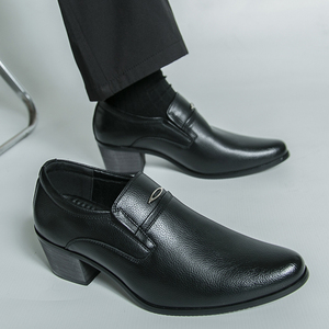 9701 Nuove <span class=keywords><strong>Scarpe</strong></span> Eleganti <span class=keywords><strong>da</strong></span> <span class=keywords><strong>Uomo</strong></span> con Punta Affusolata, Taglie Grandi, <span class=keywords><strong>Scarpe</strong></span> in Pelle con <span class=keywords><strong>Tacco</strong></span> Alto - Product Image 5