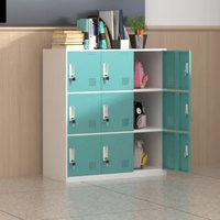 Vente directe des fabricants, armoire de rangement pour cartable en acier personnalisée, casier métallique multifonctionnel de petite taille pour salle de classe
