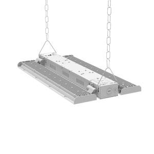 Éclairage industriel LED pliable et réglable 300W, haute luminosité, CCT dimmable, pour entrepôt, usine, atelier FL-GKD-AEH3 300W haute puissance - Product Image 6