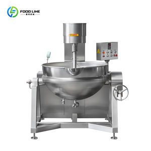 Mélangeur de cuisson à vapeur, mélangeur de cuisson chauffant industriel, mélangeur de cuisson chauffant de 50 l pour la pâtisserie et les garnitures - Product Image 2