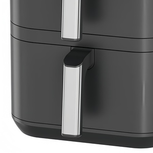 Friteuse à air double panier 2026, 11L, 2800W, contrôle numérique, minuterie 0-60 min, 200 ° Poignée en acier inoxydable sans huile avec contrôle <span class=keywords><strong>de</strong></span> température C - Product Image 3