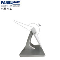 Support de bureau VESA personnalisé durable en alliage d'aluminium et de magnésium Panneau d'affichage industriel Bras de moniteur PC Support de moniteur en stock