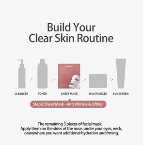 En çok satan cilt bakım ürünü derinden nemlendirici kollajen peptid yüz maskeleri - Product Image 5