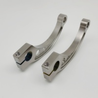 Pièces de bras oscillant de frein arrière en titane Gr5, levier de frein de moto coloré, bras oscillant emballé dans une boîte en carton