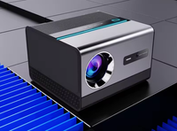 Projecteur LED YDH H50 Android 12, 3000 lumens ANSI, 4K HDR, connectivité Wi-Fi, moteur optique scellé, résolution native 1080p, cinéma maison