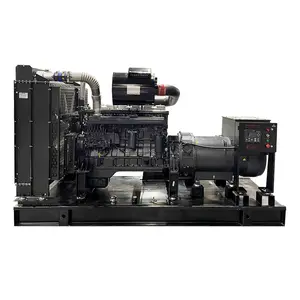 مولد ديزل هادئ 300kva محطة طاقة 240kw بمحرك كومينز 6LTAA9.5-G3