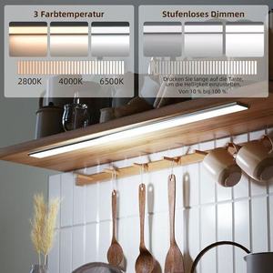 Luces LED para Debajo del Gabinete, con Sensor de Movimiento, Recargables por USB, 4500mAh, para Interiores, Armarios, 600MM 400MM - Product Image 2