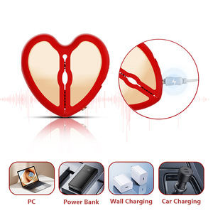 Vibromasseur de massage du sein avec pince à tétons télécommandée par application, jouet sexuel féminin crépus de <span class=keywords><strong>flirt</strong></span> fétiche BDSM pour femmes Couples plaisir sexuel - Product Image 4