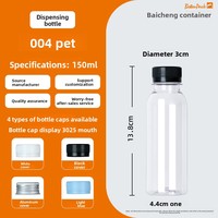 Bouteille transparente jetable pour animaux de compagnie de 500 ml, personnalisable avec logo, pour soupe de prune acidulée, eau minérale, thé au lait, jus