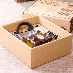 Moulin à café manuel à pression français, 350ml, pour café et thé, ménage, coffret cadeau, Coffeeware - Product Image 4