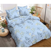 Imprimé personnalisé 100% polyester respirant Queen King Size sur le marché africain ensemble de literie en gros