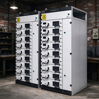 Armoire de distribution électrique intérieure en aluminium avec structure en plaque zinguée, taille personnalisée pour les projets d'alimentation électrique industrielle