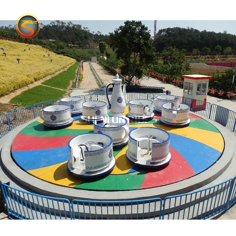 Attraction parc d'attraction intérieur, balades enfants Tagada tasse à café à vendre