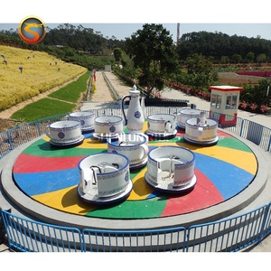 Manèges de parc d'attractions intérieur, <span class=keywords><strong>Tagada</strong></span> pour enfants, tasse à café, carrousel en fibre de verre et en acier pour aire de jeux ou centre commercial - Attraction à vendre - Product Image 2