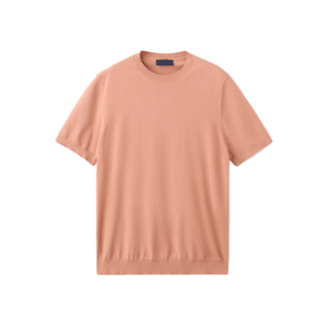 Enzyme Washed 100 Percent Cotton Mens T Shirt Short Sleeves O Neck Feather Light Feel Vintage Softened Texture Ultimate Lounge - Product Image 1