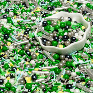 China Zhejiang Sugar Pearl <strong>Vegan</strong> Cake Edible <strong>Sprinkles</strong> Mix Solid Bakery Decoration Ingredients for Ice Cream Bulk Packaging Bag - Product Image 2