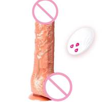 Sex Toy Masturbateur Sax Jouets Pour Femmes Masturbation Féminine Télécommande Sans Fil 7 Vitesse Réaliste Télescopique Rotatif Gode