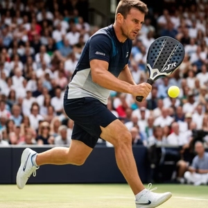 Nouvelles Raquettes de <span class=keywords><strong>Padel</strong></span> Baboo Air Viper 2.6 Légères et Très Vendues 2026, avec <span class=keywords><strong>Overgrip</strong></span> en Fibre de Carbone 16K, Balles de <span class=keywords><strong>Padel</strong></span> <span class=keywords><strong>Nox</strong></span> Professionnelles - Product Image 2