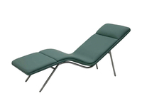 Chaise de repos haut de gamme pour salle de récupération hospitalière - Cadre en acier inoxydable durable pour salle d'attente d'aéroport