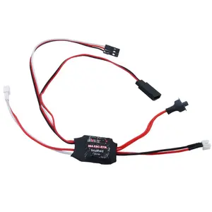 Rc 30a Mini Geborsteld Elektrische Snelheidsregelaar Esc Borstel Elektronische Motor Snelheidsregelaar Dubbele Output Voor Rc 1/16 1/18 1/24 Auto