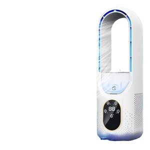 Portable Bladeless Tower Fan, 6-Speed Adjustable Air <b>Cooler</b> with Humidifier, Quiet Operation for Home Office Use - Product Image 1