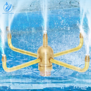 <span class=keywords><strong>Buse</strong></span> de pulvérisation <span class=keywords><strong>rotative</strong></span> en laiton de haute qualité Water Crown, garantie 1 an, <span class=keywords><strong>pour</strong></span> piscines, jardins et décorations en pierre, modèle Guangdong - Product Image 1