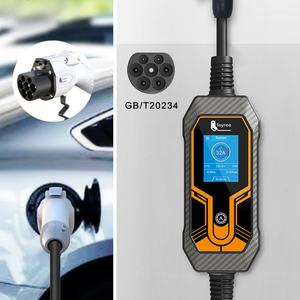 Estación de Carga para Vehículos Eléctricos Solares de 264V, Tipo 2, 11kW, Cargador Portátil para Vehículos Eléctricos, Nuevo para Uso Doméstico - Product Image 6