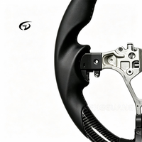 Volant en fibre de carbone à motif, vente directe d'usine, spécialement conçu pour Toyota Hilux N70 N80 Revo