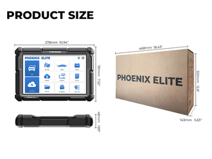 TOPDON-herramienta de diagnóstico automotriz Phoenix Elite Ecu, autoescáner Obd2, para todos los coches