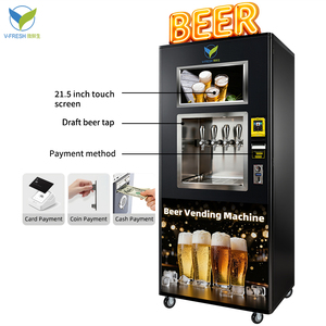 Novedad VFresh Máquina <span class=keywords><strong>Expendedora</strong></span> Automática Personalizada para Bebidas como Cerveza y <span class=keywords><strong>Refrescos</strong></span> en Festivales <span class=keywords><strong>de</strong></span> Playa - Product Image 3