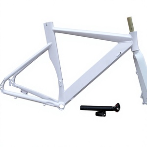 Cadre de vélo GRAYF15 élégant en alliage d'aluminium 29 pouces, frein à disque, aérodynamique, pour le cyclisme urbain, conçu pour les configurations personnalisées à pignon fixe, avec câblage interne - Product Image 3