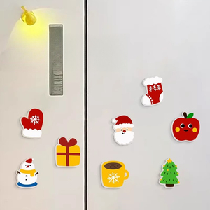 Magnet Fridge Refrigerator Metal Alloy Silver Enamel Magnetic Fridge 3D Cute Anime Vintage Tea Trips Cartoon Magnets for Fridge - Product Image 3
