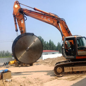 Hydraulic Rock Cutter For Excavator 360 Degree Rotation Stone Cutting Machine With Water Cooling System - Product Image 4