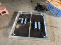 Scène modulaire légère en alliage d'aluminium 4*8 pieds pour événements, spectacles DJ et présentoirs en treillis