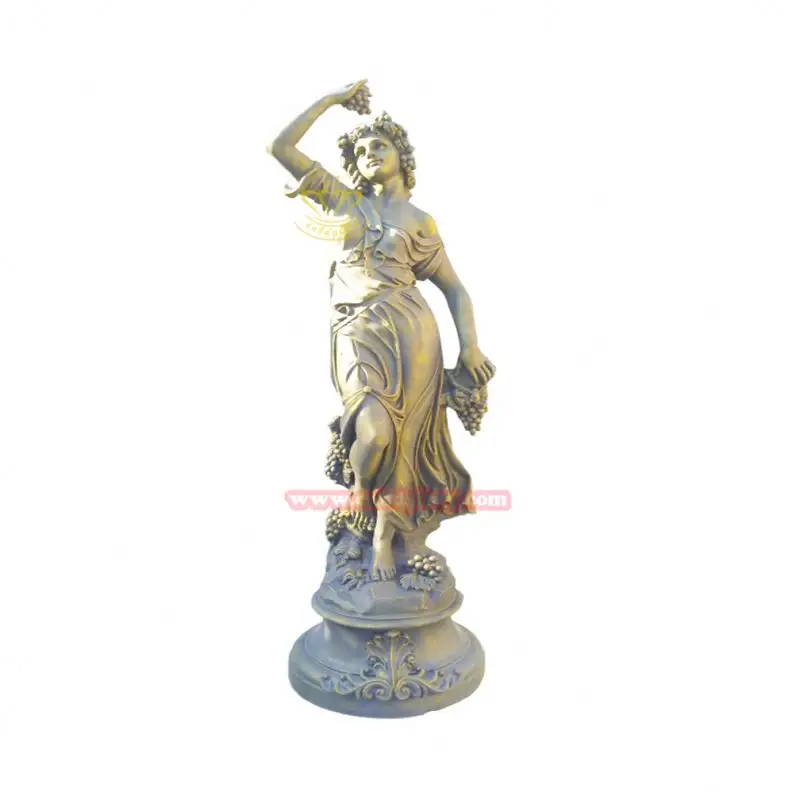 Figurine d'aile d'ange en fibre de verre, Statue de fille à vendre