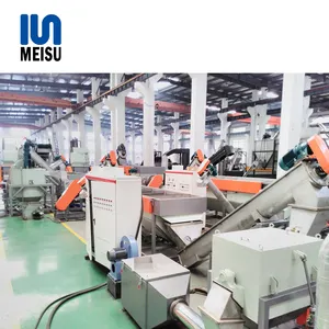 PET Bottle Flakes Production Line PE Waste Plastic Recycling Machine Economical Washing Recycling Line