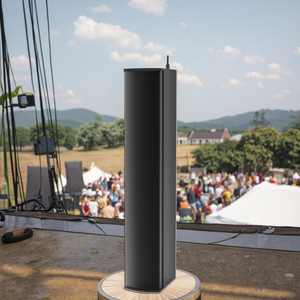 BCB Columna de sonido activo Onda Curva Tecnología de uniformidad Altavoces Line <span class=keywords><strong>Array</strong></span> de 18 pulgadas Titanio Metal Plástico 8Ohm AC Sistema de audio - Product Image 2
