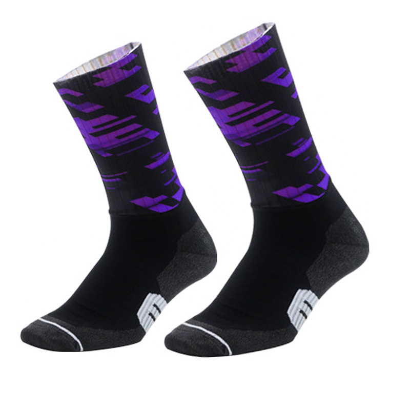Wholesale Professional Bike Seamless Anti Slip Road Bicycle Bulk Socks Outdoor Racing Bike Compression Socks