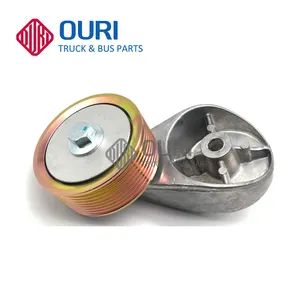 OURI sabuk truk Tensioner Idler Pulley 9062002670 untuk Mercedes Benz ATEGO AXOR BUS